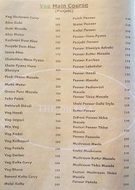 The Dhaba menu 3