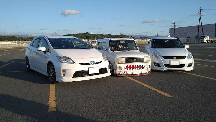 アルトラパンのオフ会・コラボ・みんな仲良し・車好きに関するカスタム事例の投稿画像4枚目