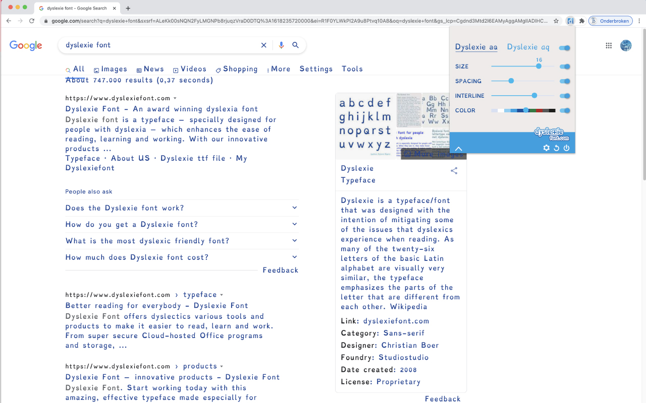 Dyslexie Font: Dyslexia Accessibility Reader Preview image 3