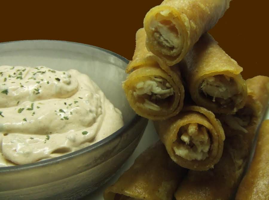 Soft Chicken Taquitos & Southwestern Dip Recipe Just A Pinch