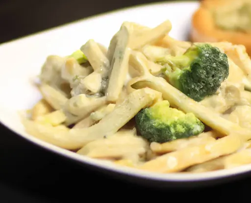 Chicken Alfredo Fries