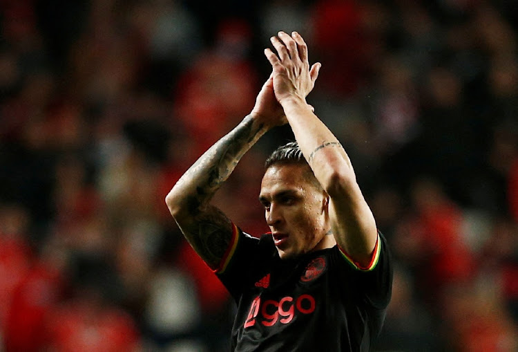 United paid just under £85m for Ajax Amsterdam winger Antony. Picture: PEDRO NUNES/REUTERS