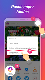 Descargador de fotos y videos para Instagram