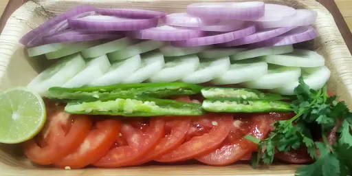 Tomato Cucumber Onion Slice Salad