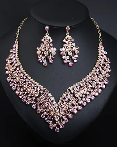 Conjunto criativo de colar e brinco - 2