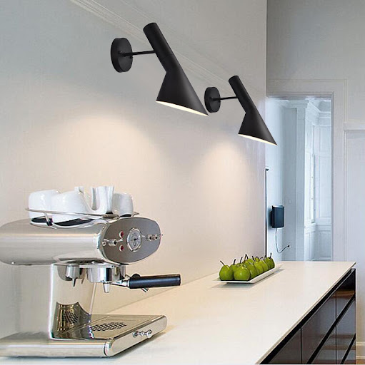 Title 2, American Industrial Style Wall Lamp for Corrido...