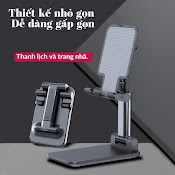 Giá Đỡ Điện Thoại Cắm Sạc Để Bàn Thông Minh Gấp Gọn, Kệ Đỡ Ipad, Máy Tính Bảng Đa Nặng Tiện Dụng