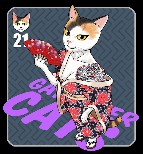 Gangster Cats Club-No.21