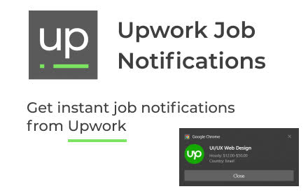 Upwork Job Notifications small promo image