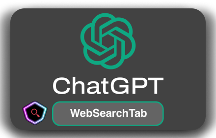 ChatGPT for Web Search Tab small promo image