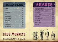 Grub Monkeys menu 2