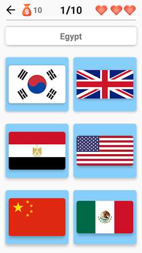 Screenshot Flags of All Countries - Quiz