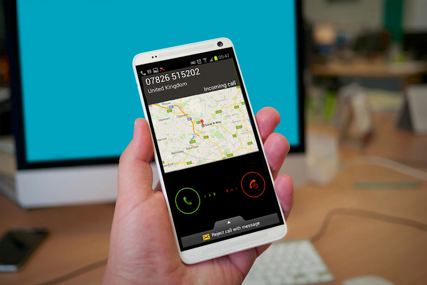 Caller location tracker 2 Screen 1