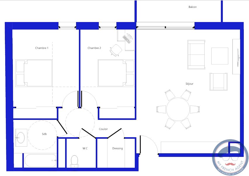 Vente appartement 3 pièces 76.43 m² à Amboise (37400), 249 926 €