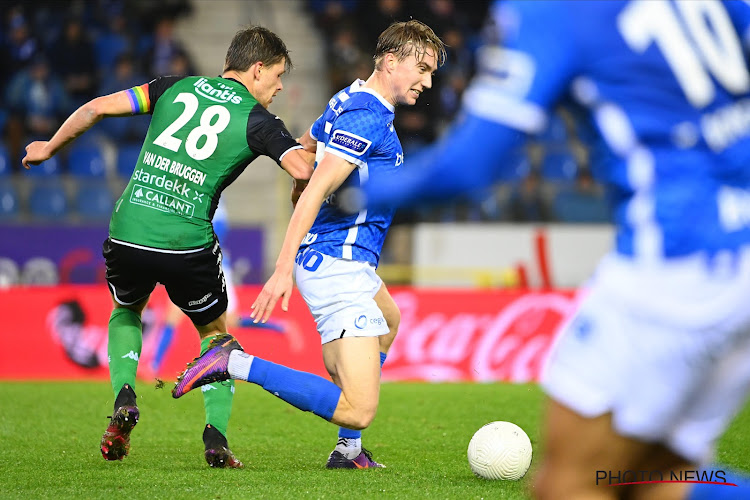 Hannes Van der Bruggen ziet het verschil: "Anderlecht voetbalde onder onze druk uit, dat lukte Genk minder"