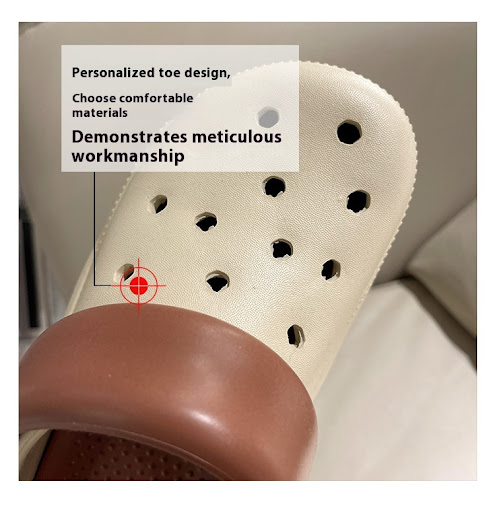 Title 4, Womens Outdoor Hole Shoes, Non-slip, Raise the...