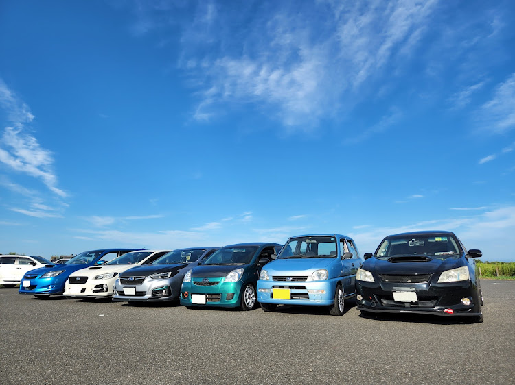 プレオバンの夏の終わり・お盆休みの思い出・ミーティング参加・フルラッピング・L275プレオ　ミラに関するカスタム事例の投稿画像4枚目