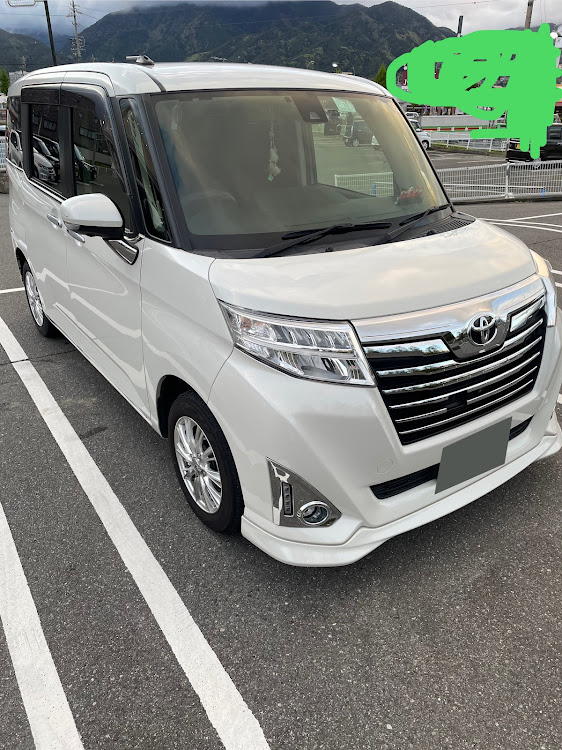 ルーミーカスタムの車検から帰還・おかえり相棒に関するカスタム事例の投稿画像1枚目