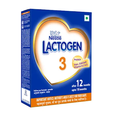 Nestle Lactogen 3 Follow-up Infant Formula Powder - After 12 Months Stage 3 - 400 g