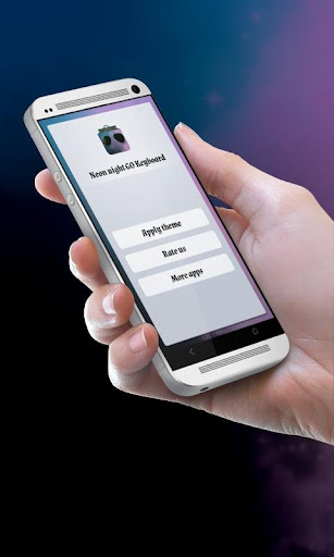 ネオンの夜 GO Keyboard