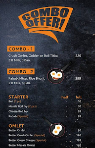 Raju Omlet Rajkot menu 2