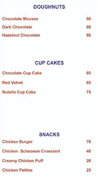 I Love Cakes menu 2