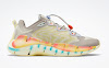 brain dead x reebok zig kinetica ii paper white/boulder grey-lemon glow