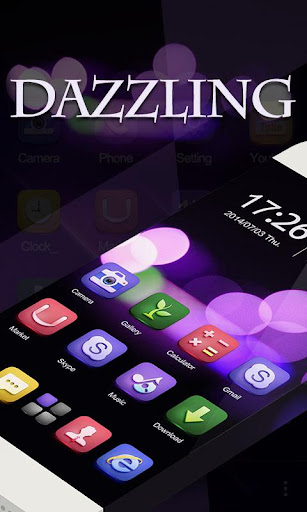 Dazzling GO Launcher Theme