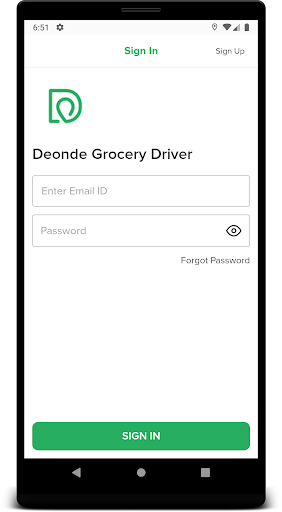 DEONDE Grocery Driver