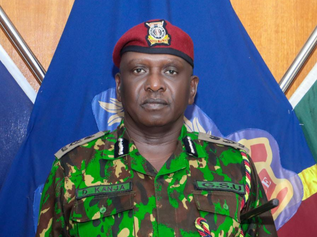 New Police Deputy IG Douglas Kirocho Kanja