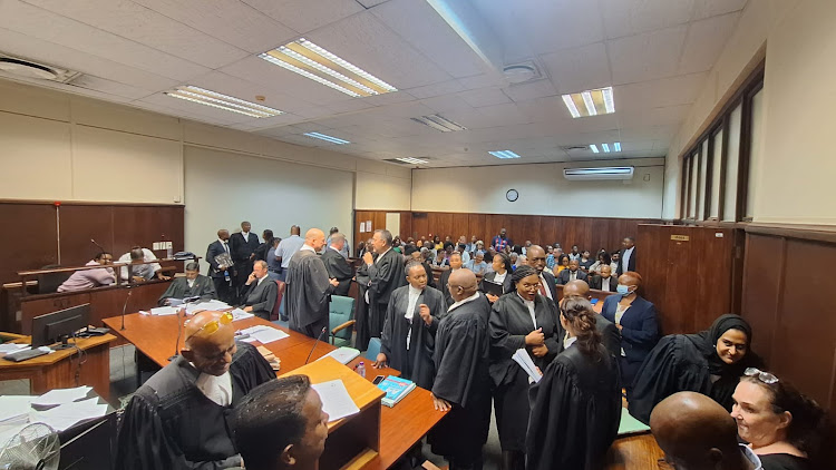 The Durban high court was busy on Monday ahead of several high-profile cases.