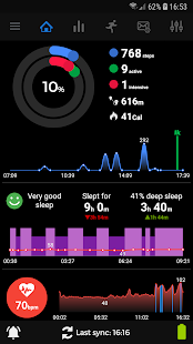 Notify & Fitness for Mi Band Screenshot