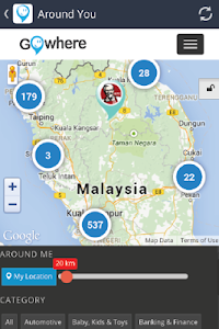 GoWhere Malaysia screenshot 1