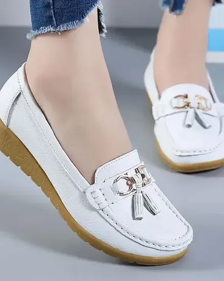 Women Shoes Slip On Loafers For Ballet Flats Women Moccas... - 0