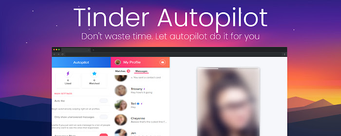 Autopilot for Tinder marquee promo image