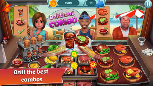 Food Truck Restaurant : Kitchen Chef Cooking Game screenshots 2