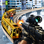 Cover Image of ダウンロード Sin City Train Sniper 3D 1.3 APK