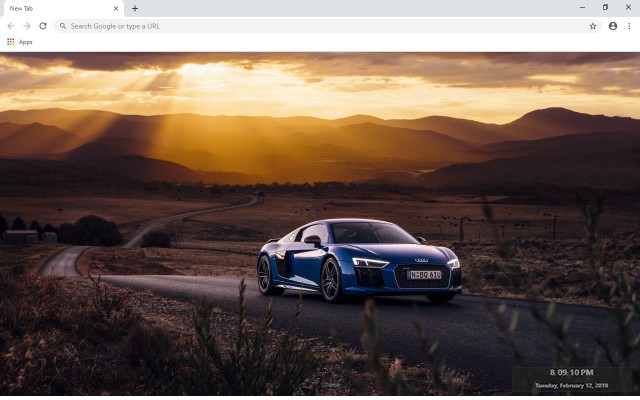 Audi R8 New Tab & Wallpapers Collection