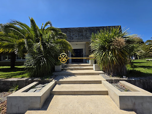 Luxury property for sale in Locquénolé (29670) - Modern house with palm trees and stairs