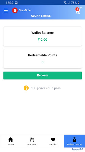 Screenshot SnapOrder