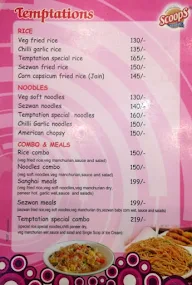 Temptations menu 2