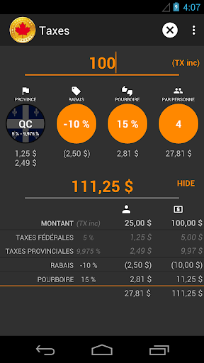 Canadian Taxes