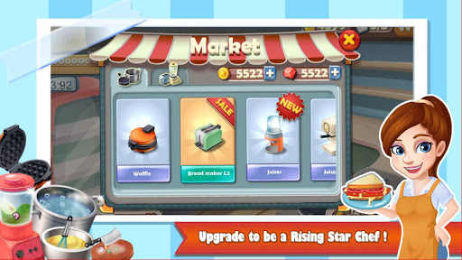 Rising Super Chef:Cooking Game (Mod Money)