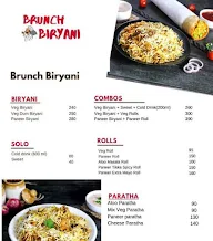 Brunch Biryani menu 2