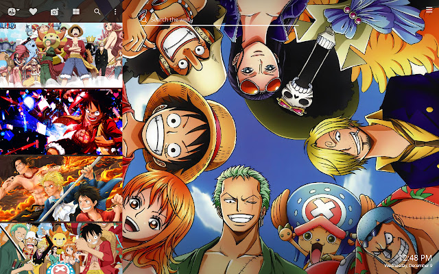 One Piece Hd Wallpaper New Tab Theme