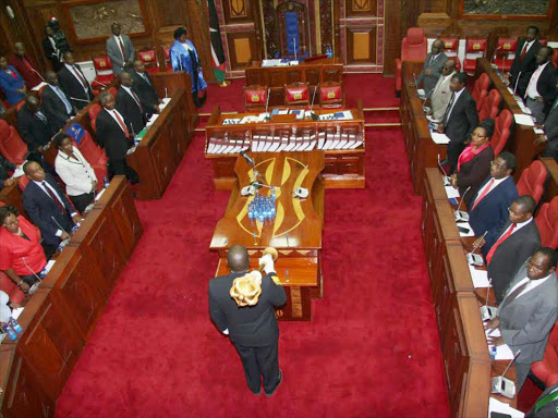The Senate in session. Photo/FILE