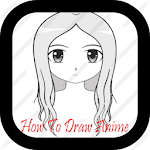 Cover Image of Herunterladen How to Draw an Anime Character 1.0 APK