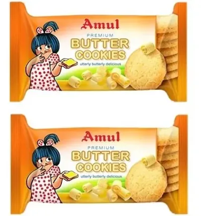 Amul Butter Cookies - 2*50 gm