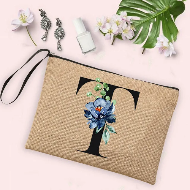 Title 24, Sac de rangement floral avec lettres pour pince...