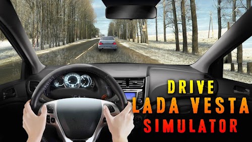 Android application Drive LADA VESTA Simulator screenshort